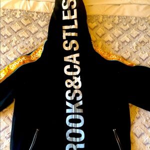 CROOKS & CASTLES FULL TECH HOODIE ZIP UP